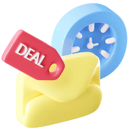 Deal  3D Icon