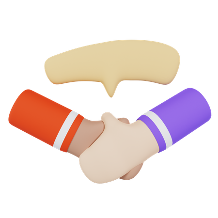 Deal  3D Icon