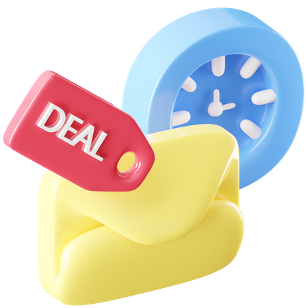 Deal  3D Icon