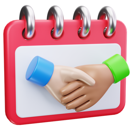 Deal Date  3D Icon