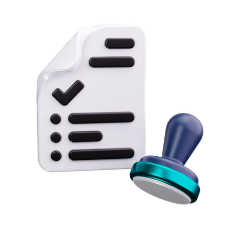 Deal genehmigt  3D Icon