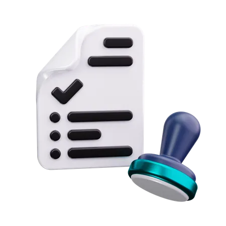 Deal genehmigt  3D Icon