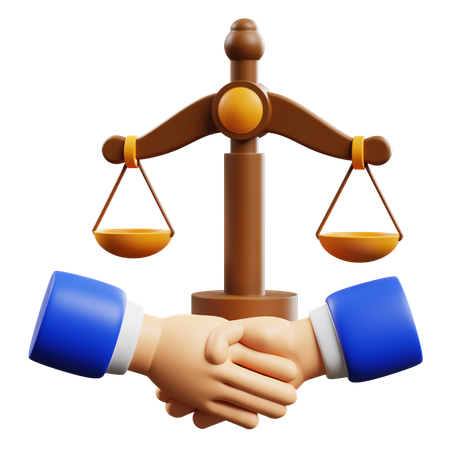 Deal Negotiation  3D Icon