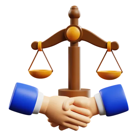 Deal Negotiation  3D Icon