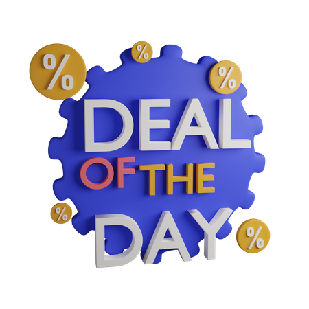 Deal of the Day  3D Icon