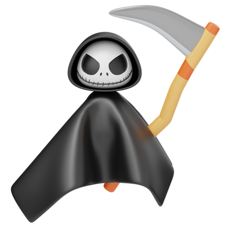 Death  3D Icon