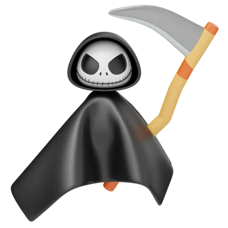 Death  3D Icon