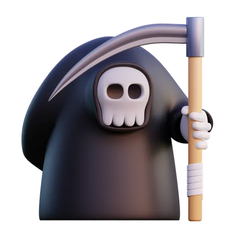 Death  3D Icon