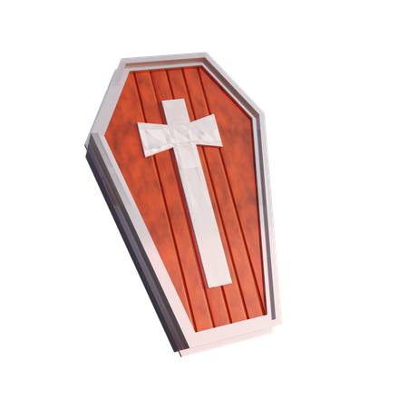 Death Coffin  3D Icon