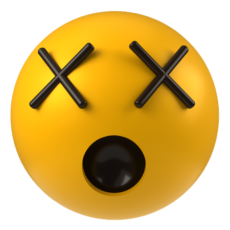 Death Emoji  3D Icon