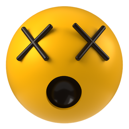 Death Emoji  3D Icon