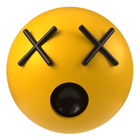 Death Emoji  3D Icon