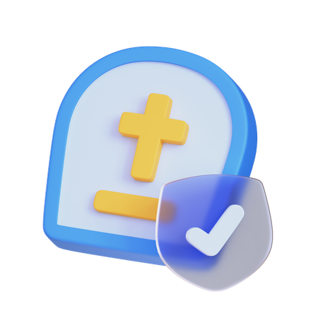 Death Insurance  3D Icon