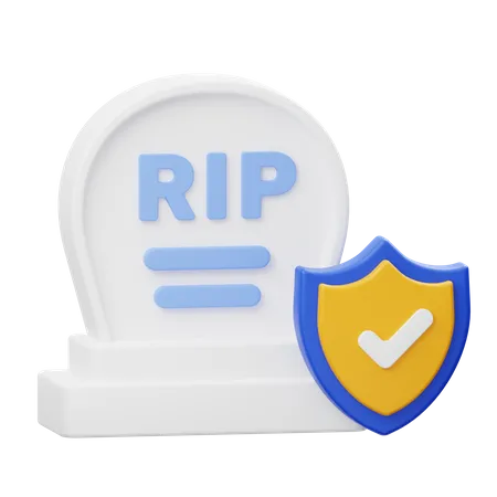 Death Insurance  3D Icon