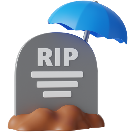 Death Insurance  3D Icon