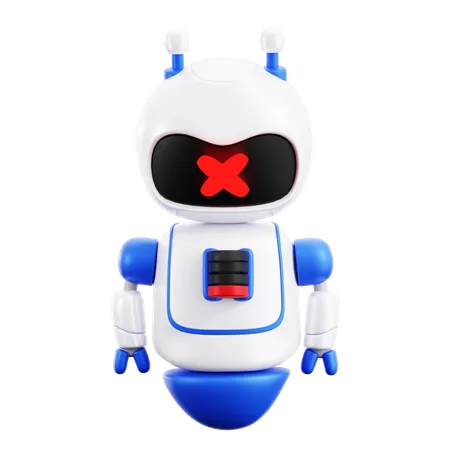 死のロボット  3D Icon