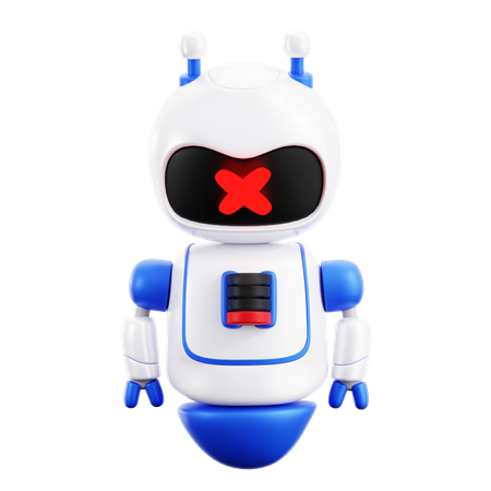 Death Robot  3D Icon