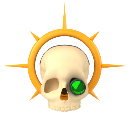 Death Symbol  3D Icon