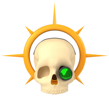 Death Symbol  3D Icon