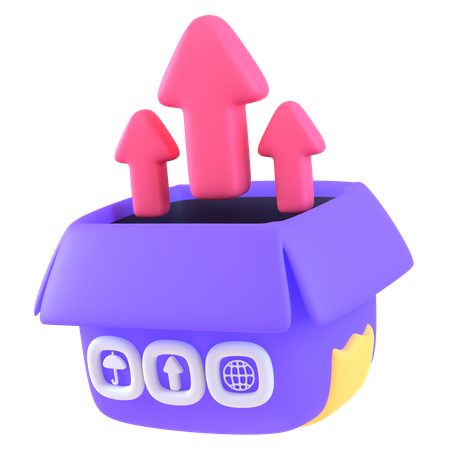 Déballage  3D Icon