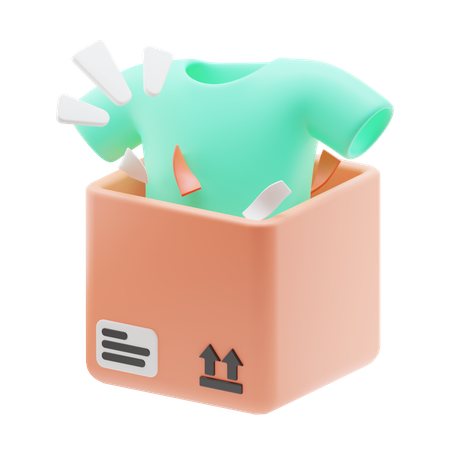 Déballage  3D Icon