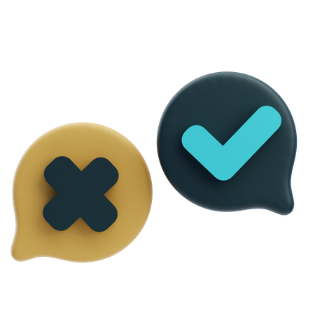 Debate  3D Icon