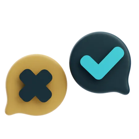 Debate  3D Icon