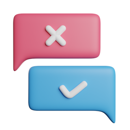 Debate  3D Icon