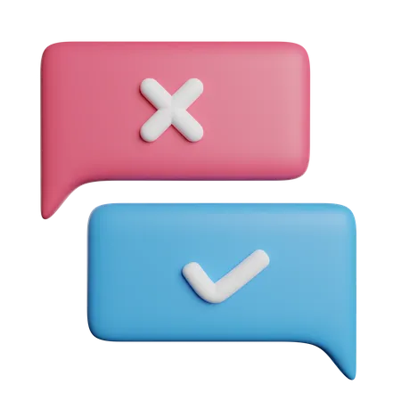 Debate  3D Icon