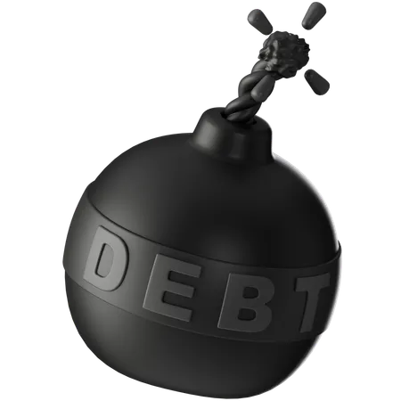 Debit Bomb  3D Icon