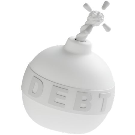 Debitbombe  3D Icon