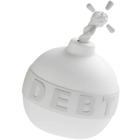 Debitbombe  3D Icon