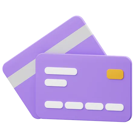 Debit Card  3D Icon