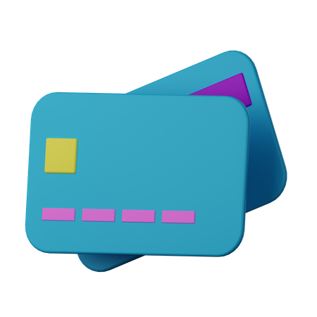 Debit Card  3D Icon