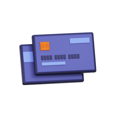 Debit Card  3D Icon