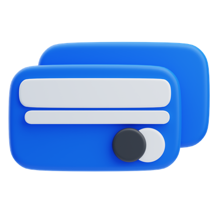 Debit Card  3D Icon