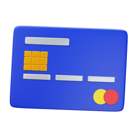 Debit Card  3D Icon