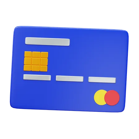 Debit Card  3D Icon