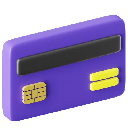 Debit Card  3D Icon