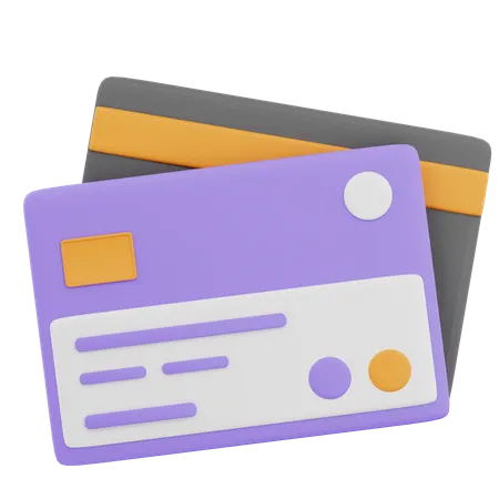 Debit Card  3D Icon