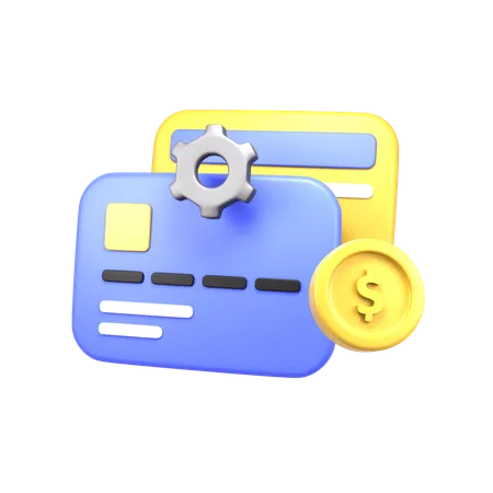 Debit card  3D Icon