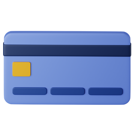 Debit Card  3D Icon