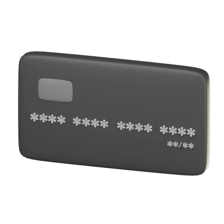 Debit Card  3D Icon