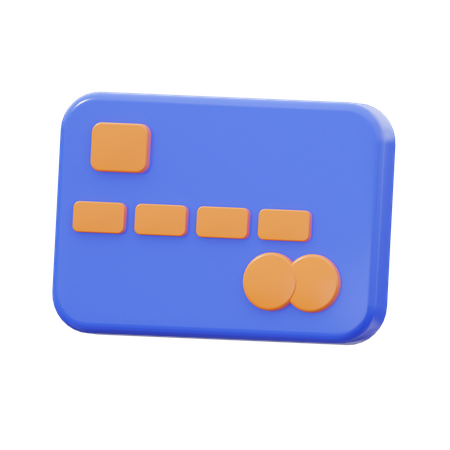 Debit Card  3D Icon