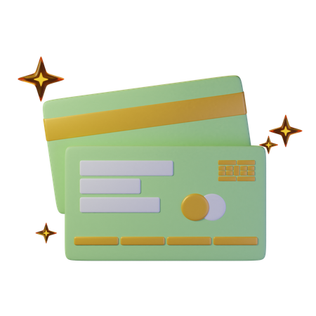 Debit Card  3D Icon