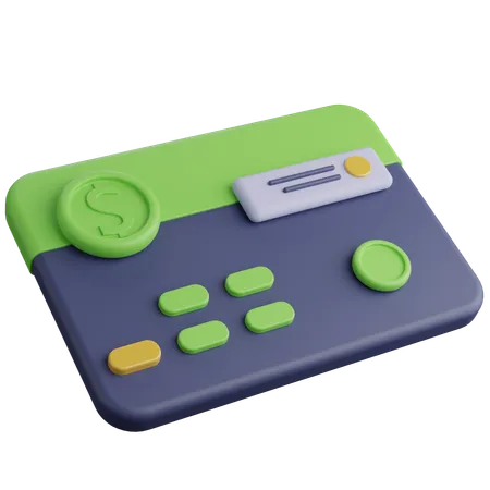 Debit Card  3D Icon