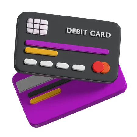 Debit Card  3D Icon