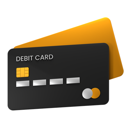 Debit Card  3D Icon