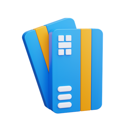 Debit Card  3D Icon
