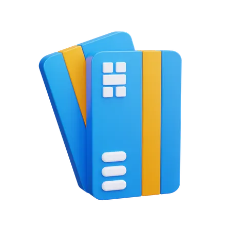 Debit Card  3D Icon